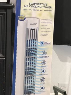 fillable water fan/ swamp cooler