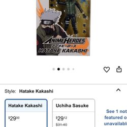 Anime Hero’s Hatake Kakashi Naruto Action Figure