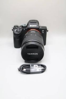 Sony Alpha a7 III Camera with Tamron 17-28mm Lens Shutter Count 3604