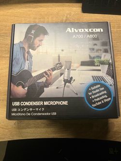 Alvoxcon Usb Condenser Microphone