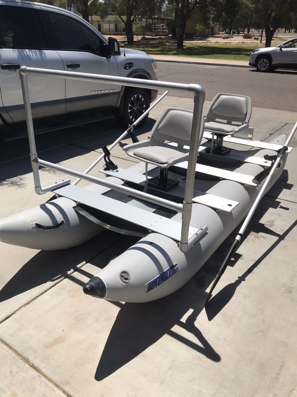 Sea eagle pontoon fishing boat for Sale in Phoenix, AZ OfferUp