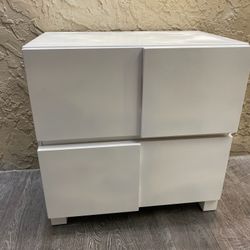 Modern Solid Wood Dresser with Two Drawers- Local Delivery for a Fee - See My Items