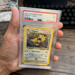 Pidgeot 14/130 Base Set 2 Holo PSA 1