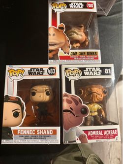 Sat wars Funko pops