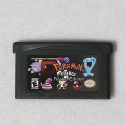 Pokémon FireRed Rocket Gameboy advance GBA