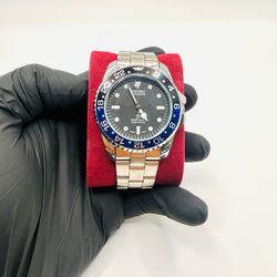 Vintage Seiko Mod - Batman GMT