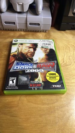 Xbox 360 - WWE Smackdown vs Raw 2009