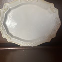 Princess House 19”oval Serving Platter
