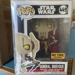 General Grievous Hot Topic Exclusive Funko Pop Star Wars 