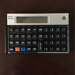 HP 12C Platinum Financial Calculator