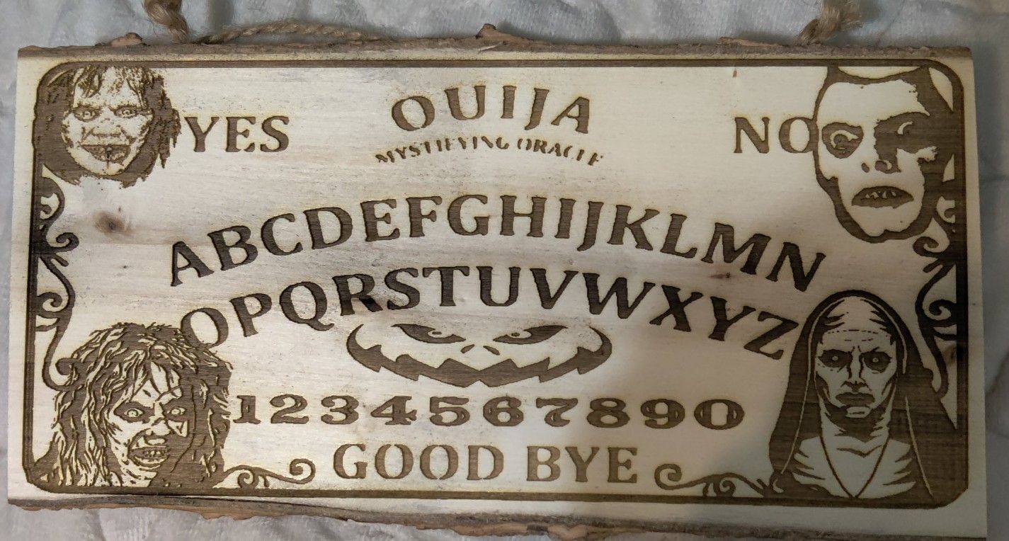 Christmas Creepy Ouija Board
