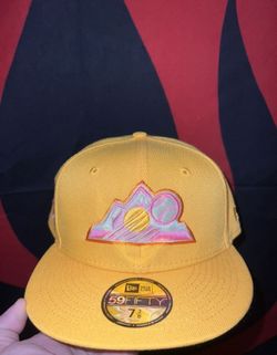 Hat Club59Fifty Pink Lemonade Colorado Rockies 2021 7 3/8