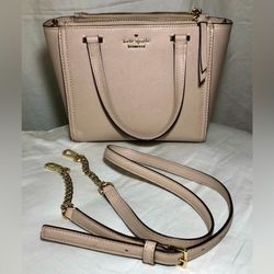 Kate Spade Paste Pink Bag / W Strap