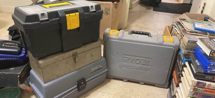 Tools and Tool Boxes/1 FULL Ryobi Rotary Tool Box Kit