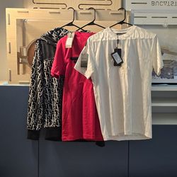 Dior Hoodie S, Armani T-shirt M, Gabbana T-shirt S  Tshirt 