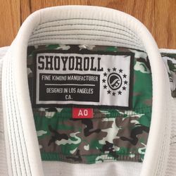 Shoyoroll Sgt. jiu jitsu Gi Kimono A0