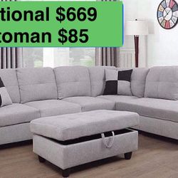 💫FREE DELIVERY💫Brand New Sectional Sofa Couch 