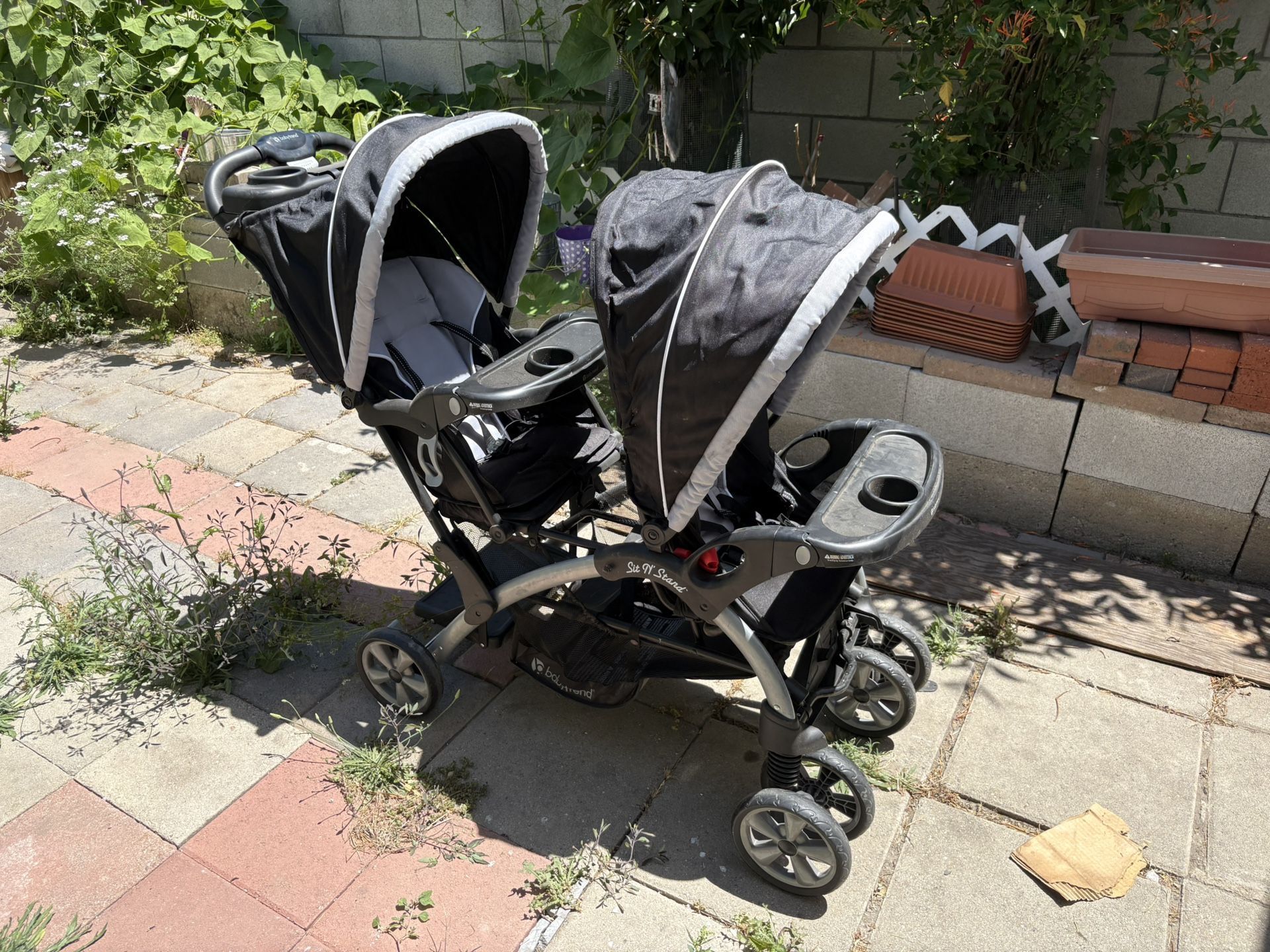 BabyTrend Sit N Stand Double Stroller