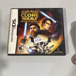 Star Wars: The Clone Wars - Republic Heroes (Nintendo DS, 2009) 