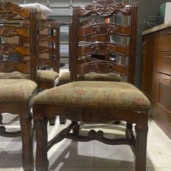 Wooden Chair Set