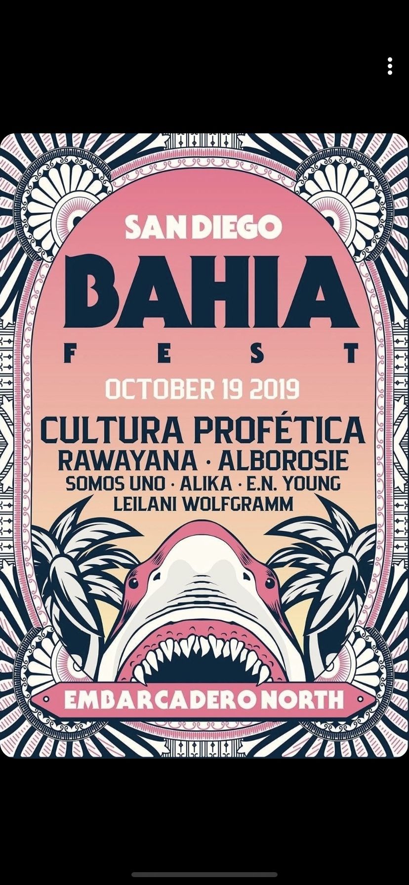 Bahia fest ticket