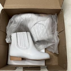 White Boots  for boys size 13