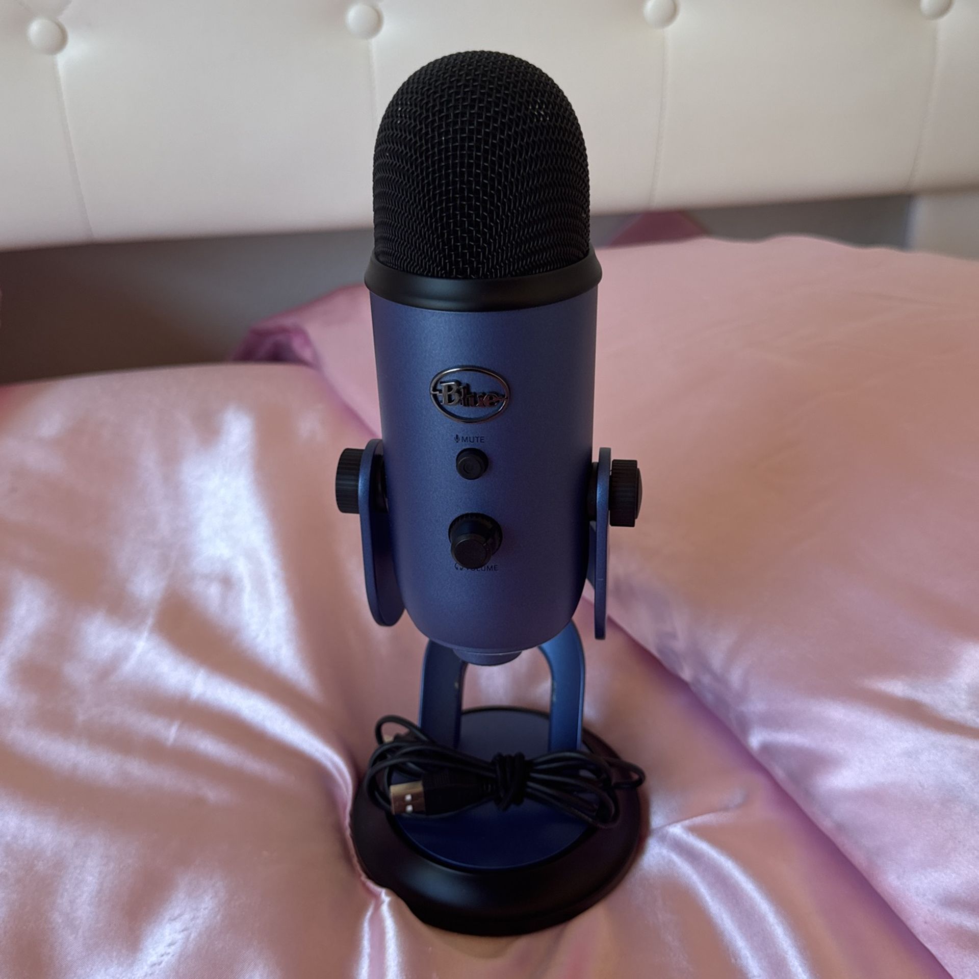Blue Yeti Recording/Vlogging Mic w/ pop filter