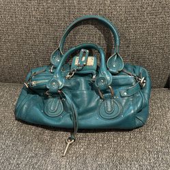 Chloe turquoise Handbag