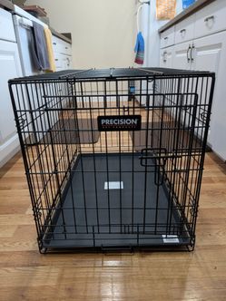 Precision Wire Dog Crate One Door 30”  Collapsible