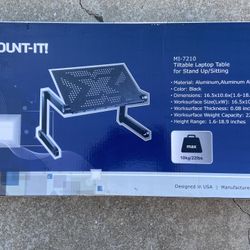 Mount-It Tiltable laptop Stand