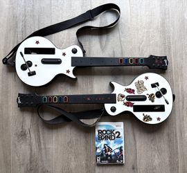 Guitar Hero Guitars & Game for Nintendo Wii