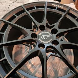 VR Forged Wheels Black 