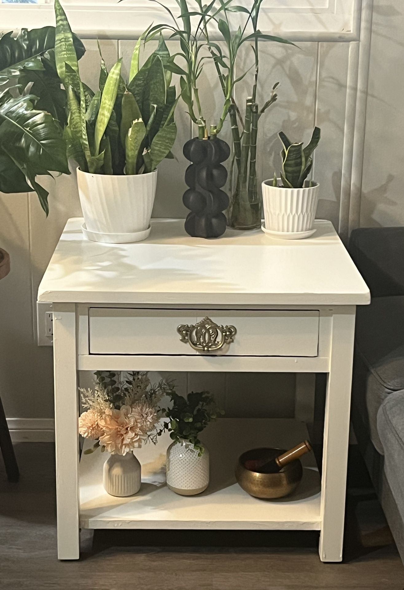Elegant Refinished  End Table