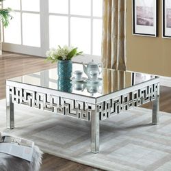 Meridian Mirror Top Coffee Table 