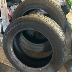 Goodyear Eagle LS-2 tires, size P275/55R20.