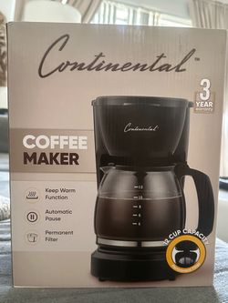 Continental coffee maker