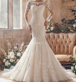 White wedding dress