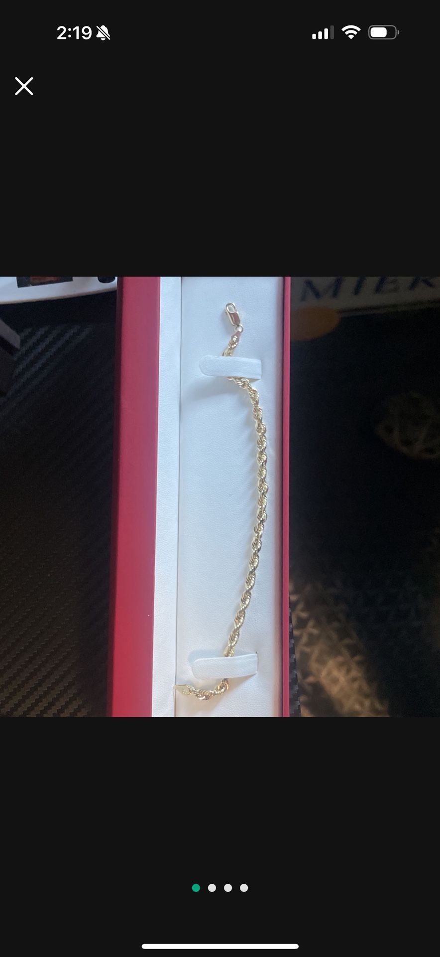 14k Robe Bracelet 
