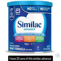 Similac Advance 12.4 oz formula