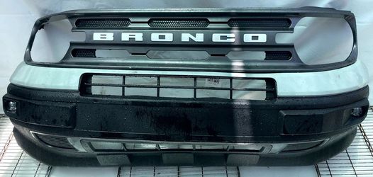 FORD BRONCO SPORT FRONT BUMPER COVER ASSEMBLY W/FOG LAMP GRAY (NE) 21-24