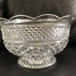 Anchor Hocking Wexford Footed Bowl