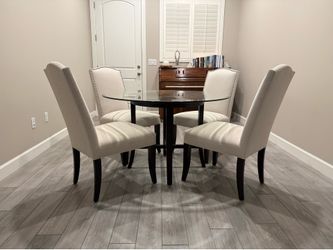 Kitchen Table & Chairs (Crate & Barrel)