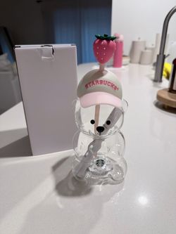 Starbucks Bearista Pink Cup