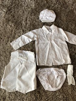 Baptism boy outfit (size 4t)