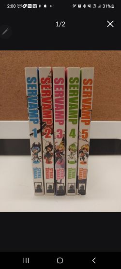 Servamp Manga Vol. 1-5