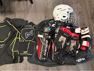 Complete Youth/Junior Hockey Gear Bundle – Bauer, Alkali, Mission
