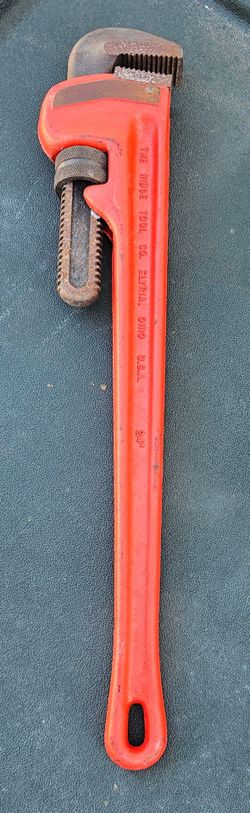 24" Pipe Wrench Cast iron RIDGID USA Made Tool