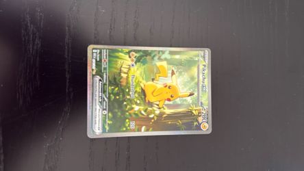 Pikachu in the forest