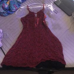 Red Dress Size M 