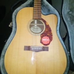 Fender acoustic electric guitar 🎸